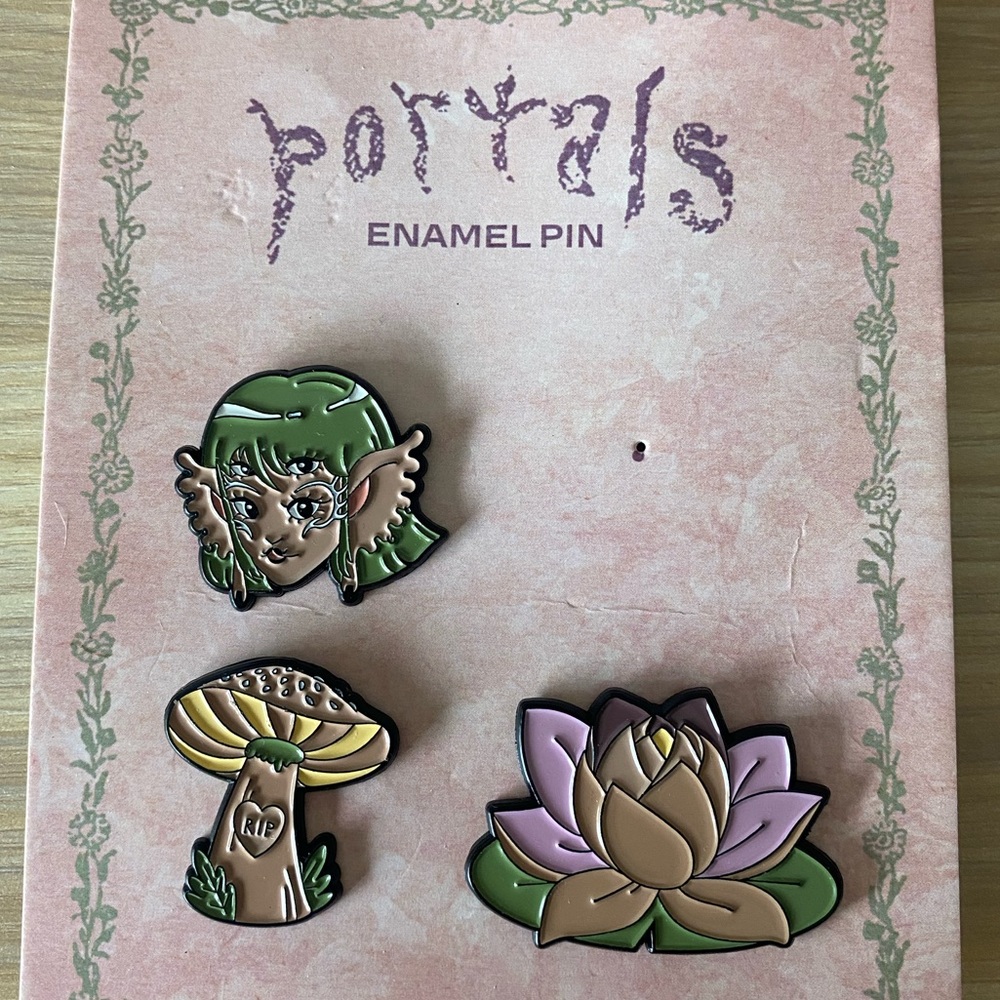 Melanie Martinez Portals tour enamel pins